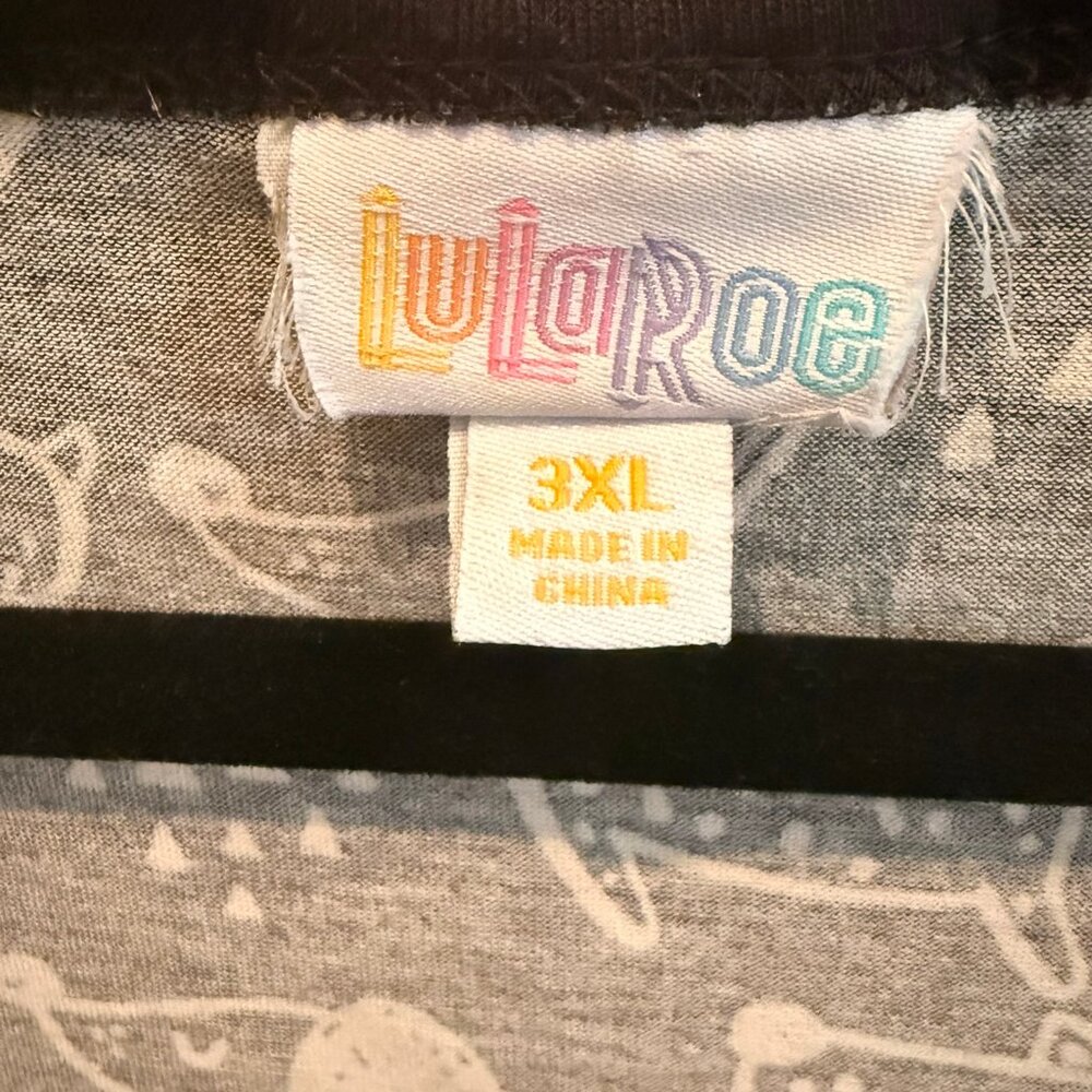 LuLaRoe ' Perfect T' 3XL - Picture 2 of 2